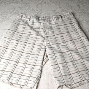 Mens zip front shorts  poly spandex blend